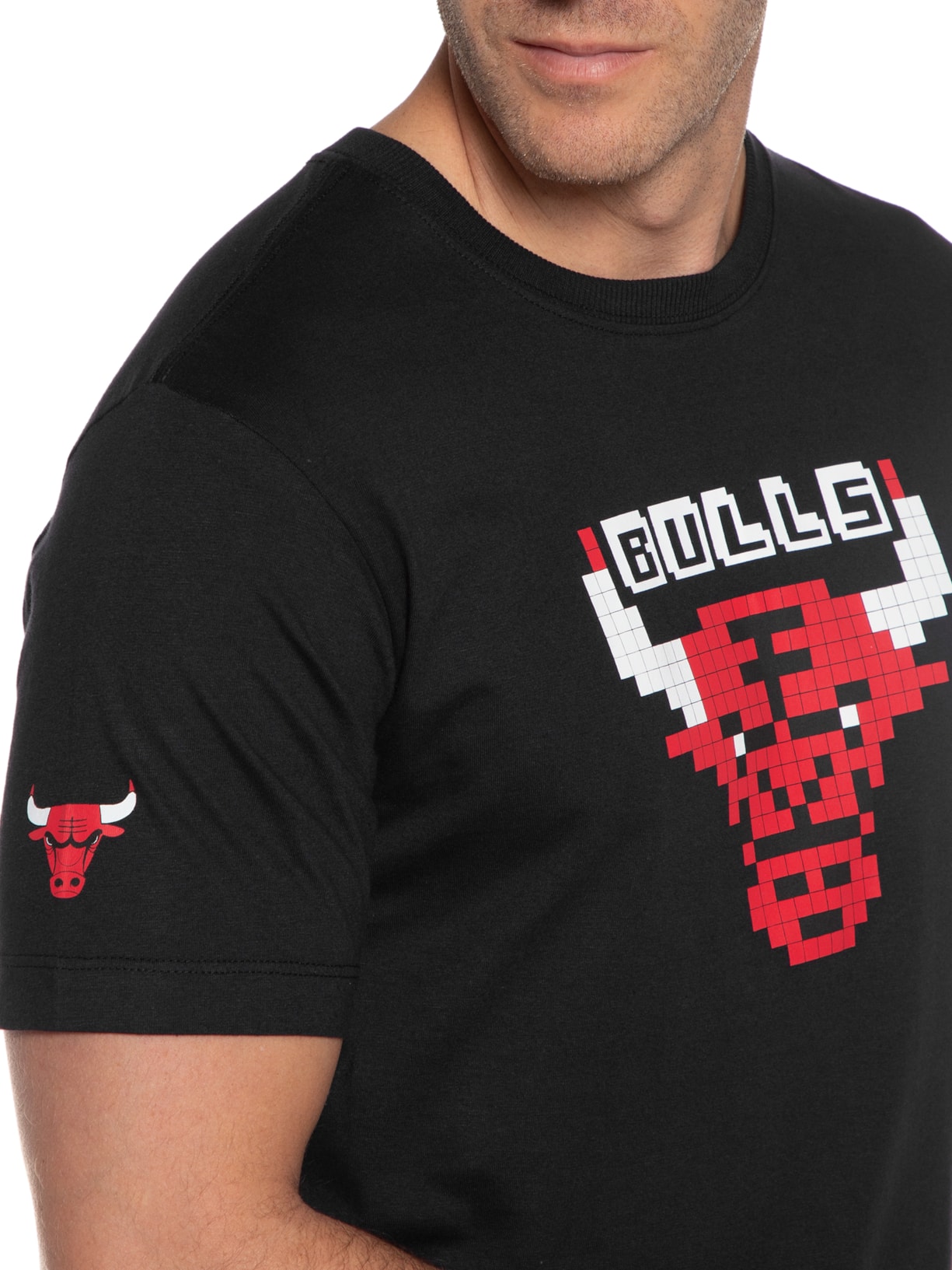 Camiseta Masculina Tecnologic Chibul Preto New Era