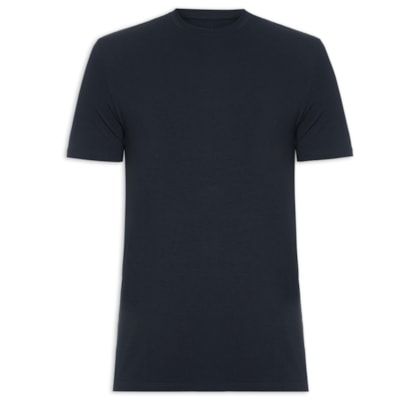 Camiseta Masculina Tecnológica Modal Move - Azul