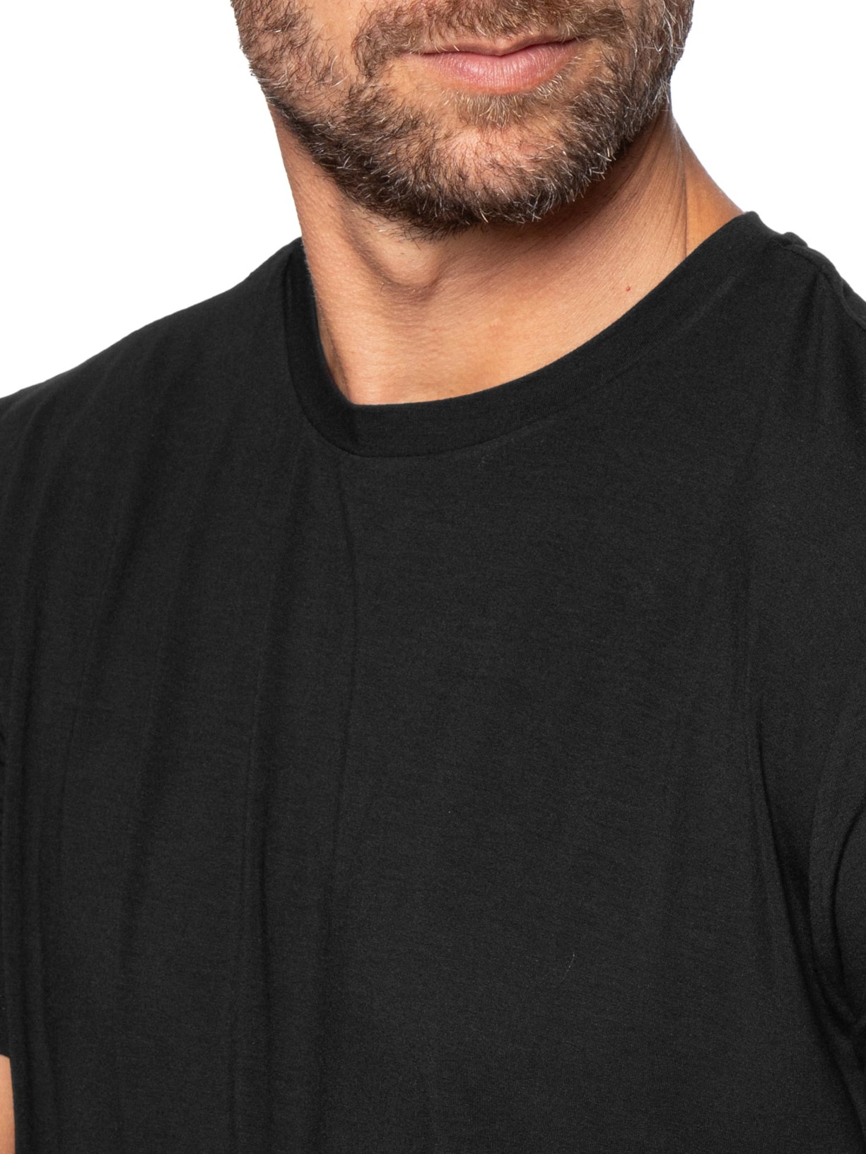 Camiseta Masculina Tecnológica Modal Move Preto Oficina Reserva