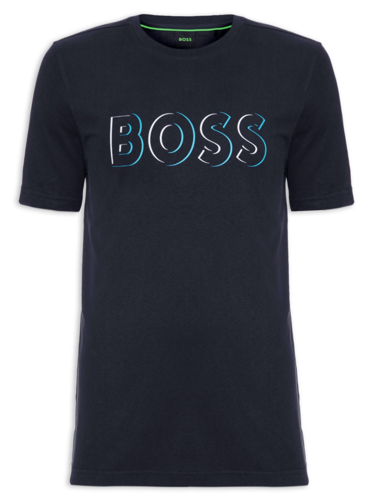 Camiseta Masculina Tee 5 Azul Boss