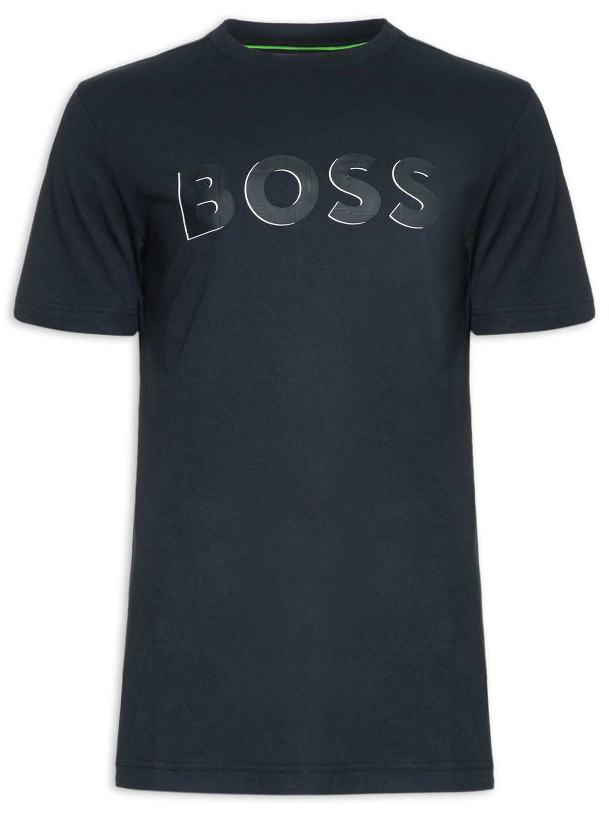 Camiseta Masculina Tee Azul Boss