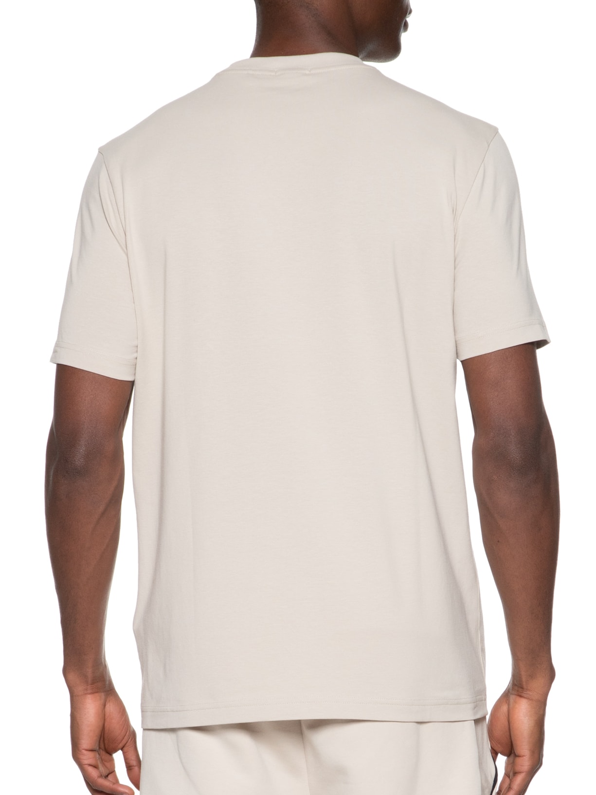 Camiseta Masculina Tee Bege Boss