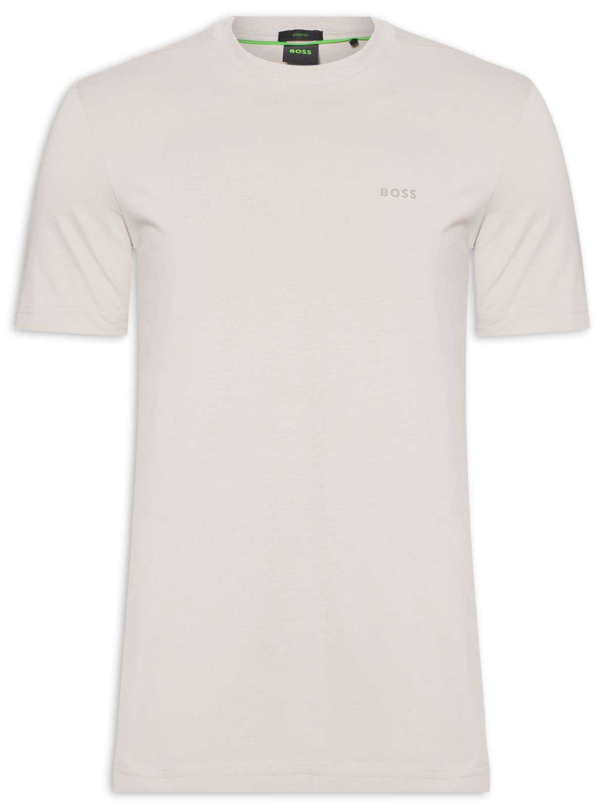 Camiseta Masculina Tee Bege Boss