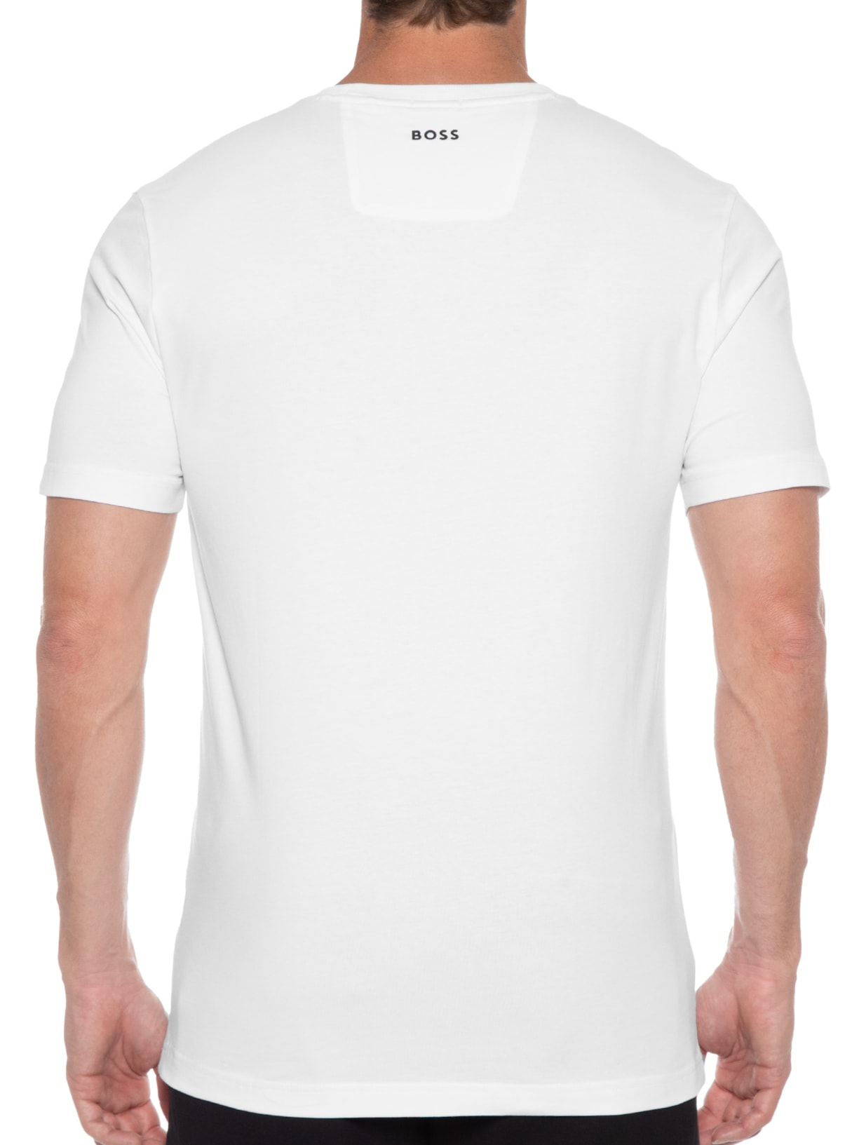 Camiseta Masculina Tee Branco Boss
