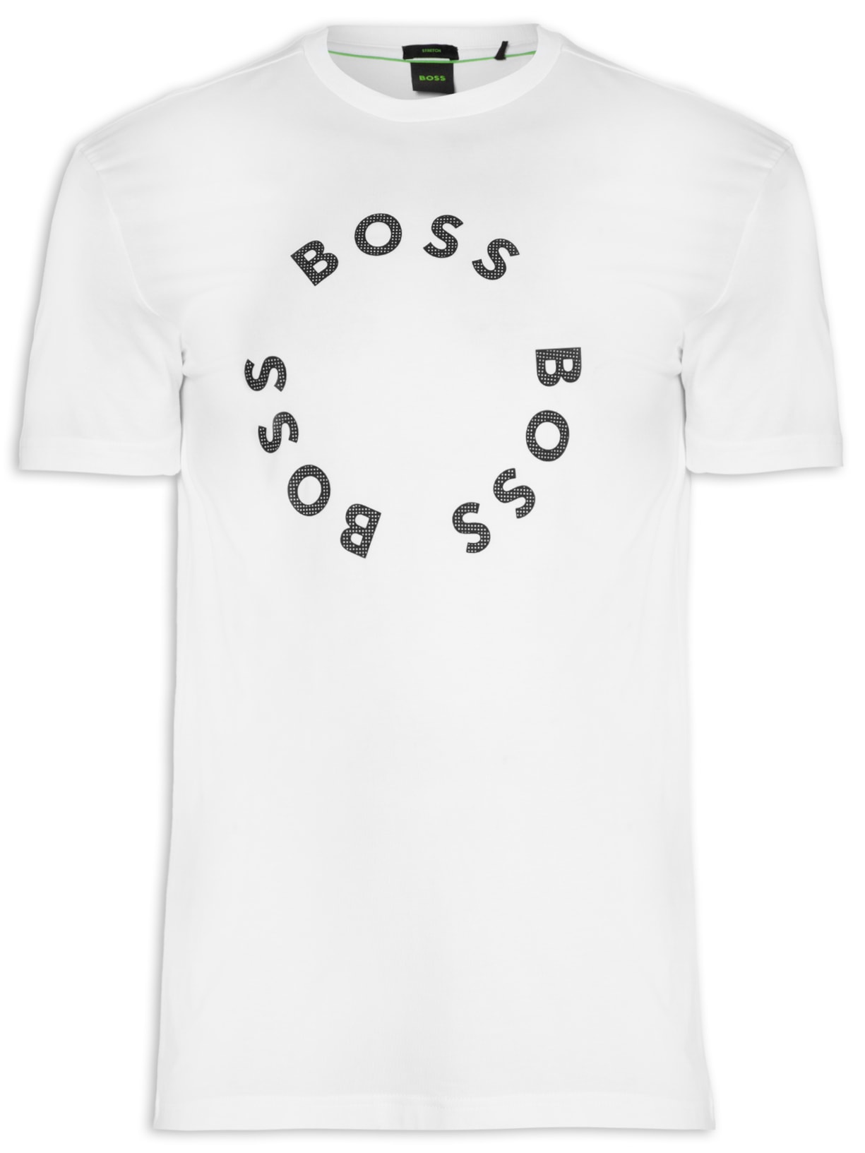 Camiseta Masculina Tee Branco Boss
