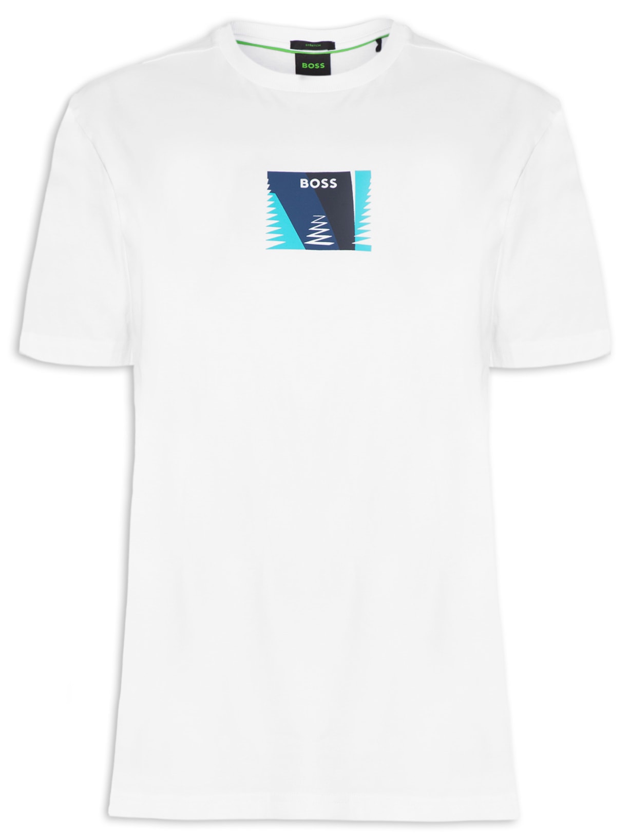 Camiseta Masculina Tee Branco Boss