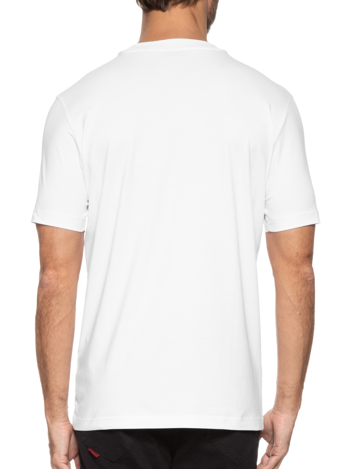 Camiseta Masculina Tee Branco Boss