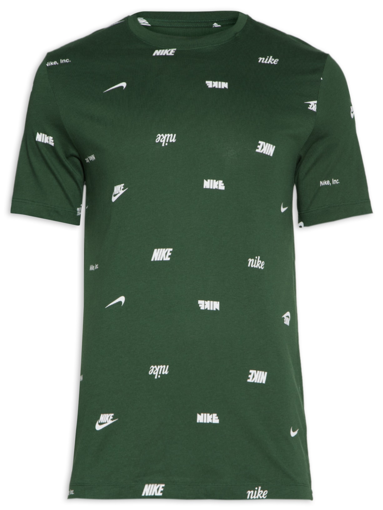 Camiseta Masculina Tee Club + Aop - Verde