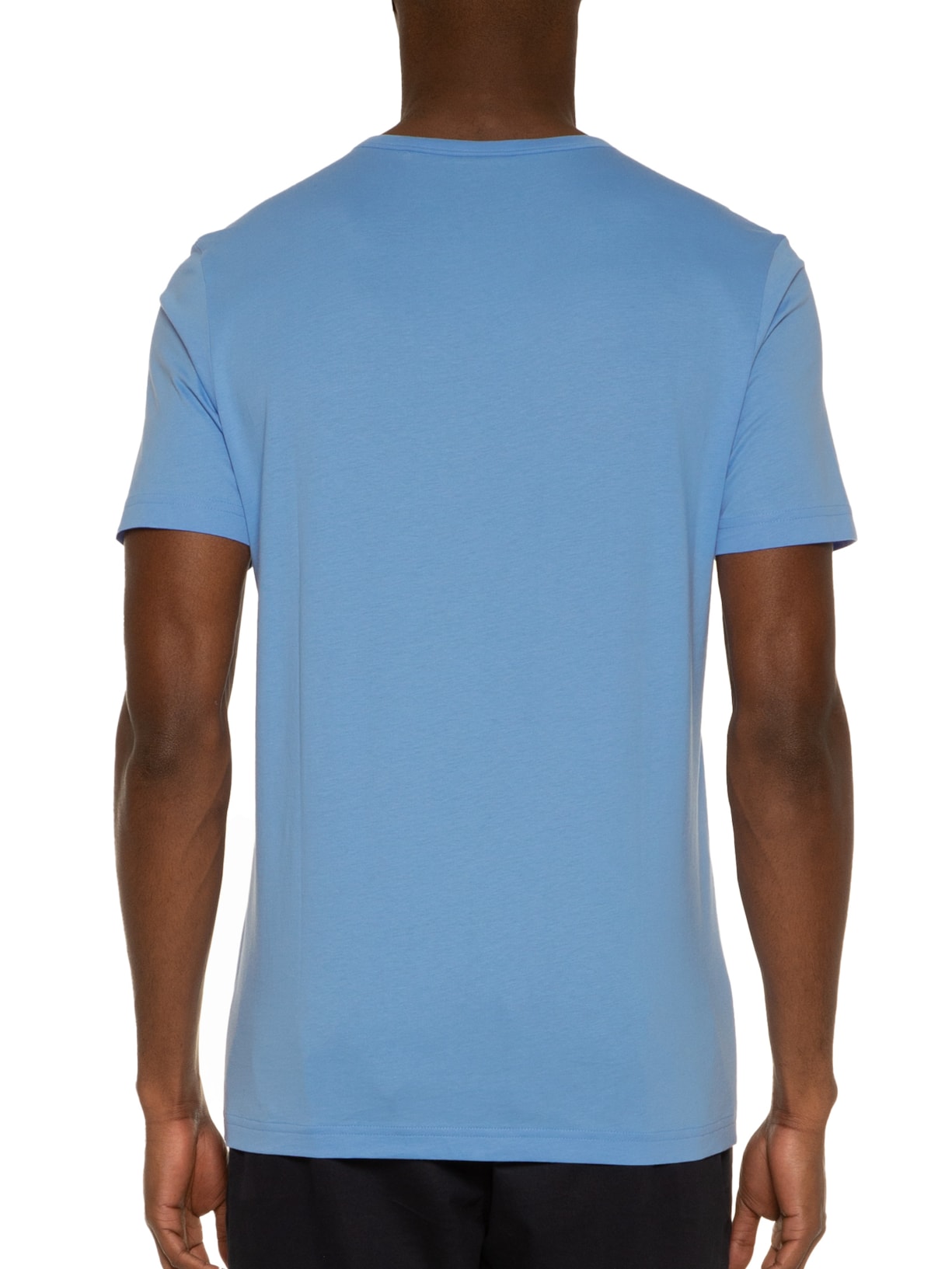 Camiseta Masculina Tee Curved Azul Boss