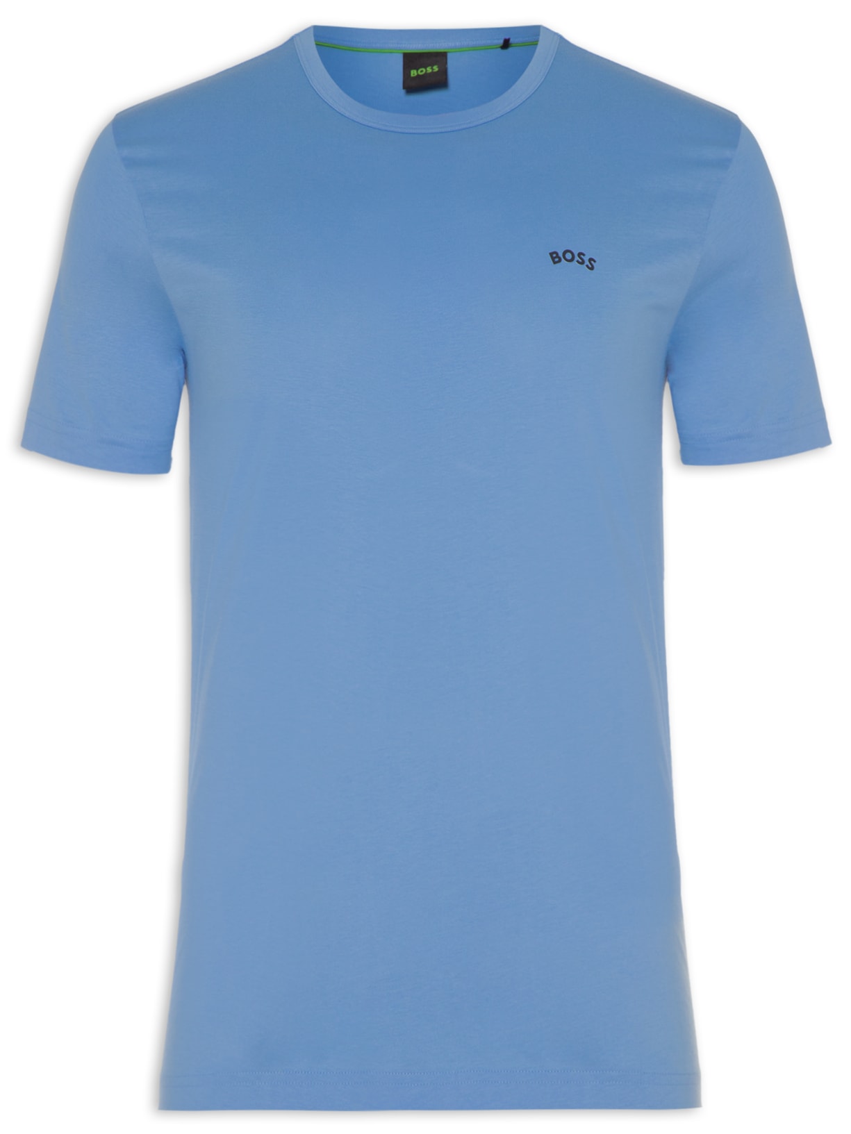 Camiseta Masculina Tee Curved Azul Boss