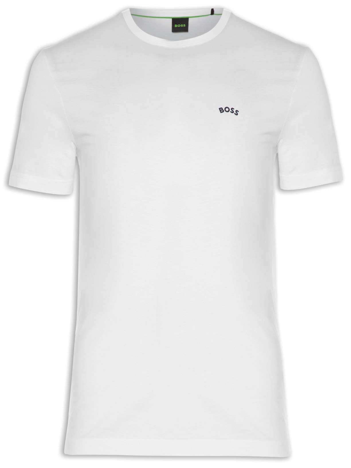 Camiseta Masculina Tee Curved Branco Boss