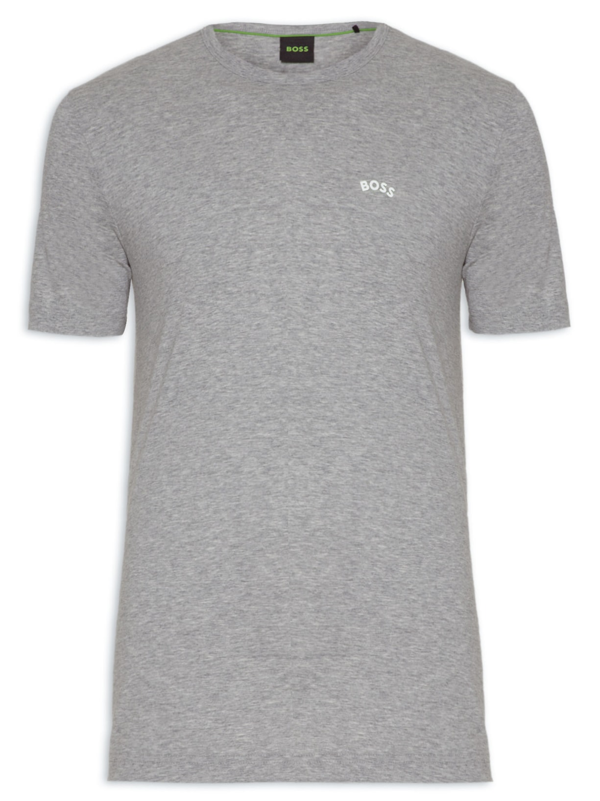 Camiseta Masculina Tee Curved Cinza Boss