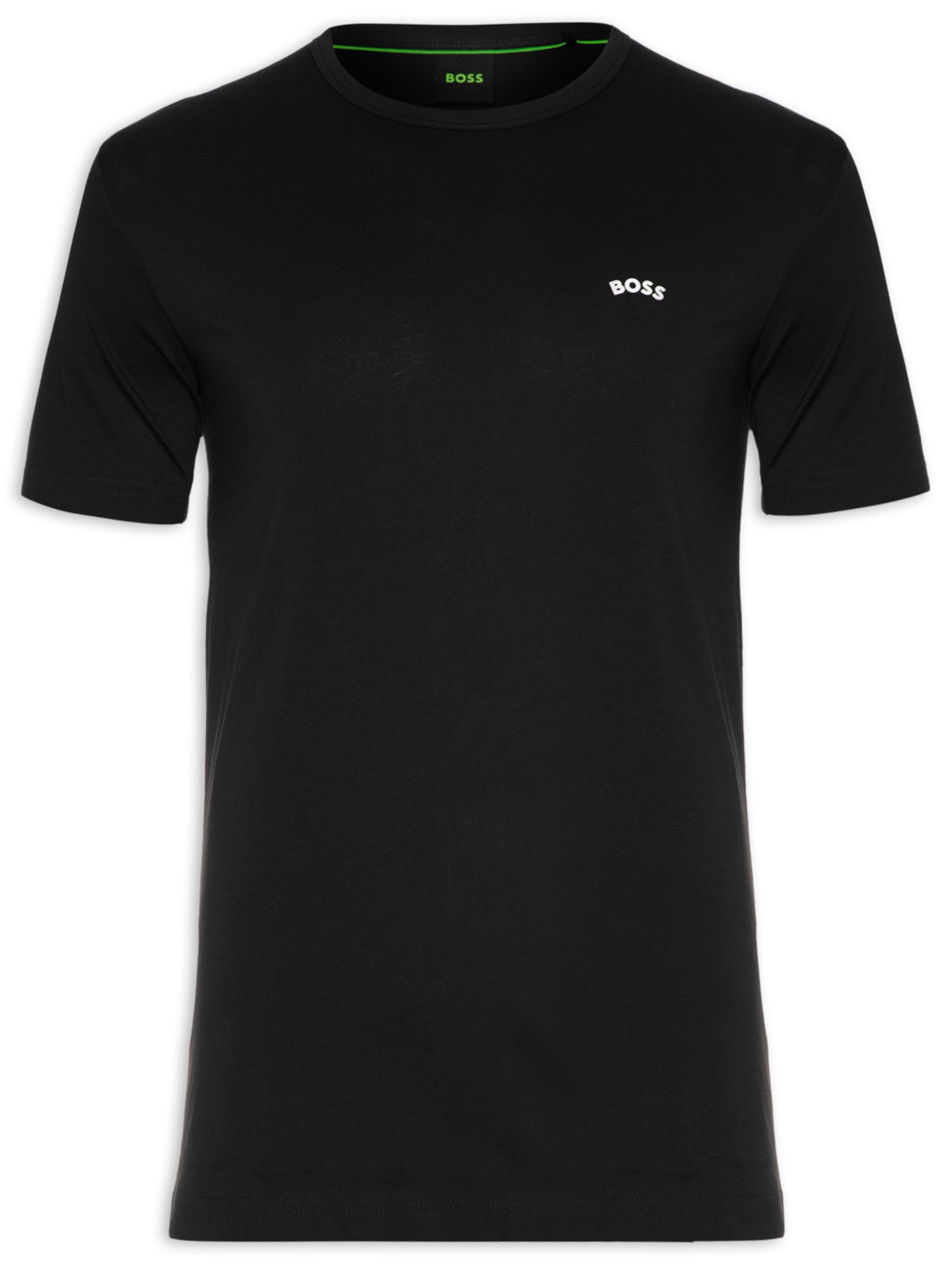 Camiseta Masculina Tee Curved Preto Boss
