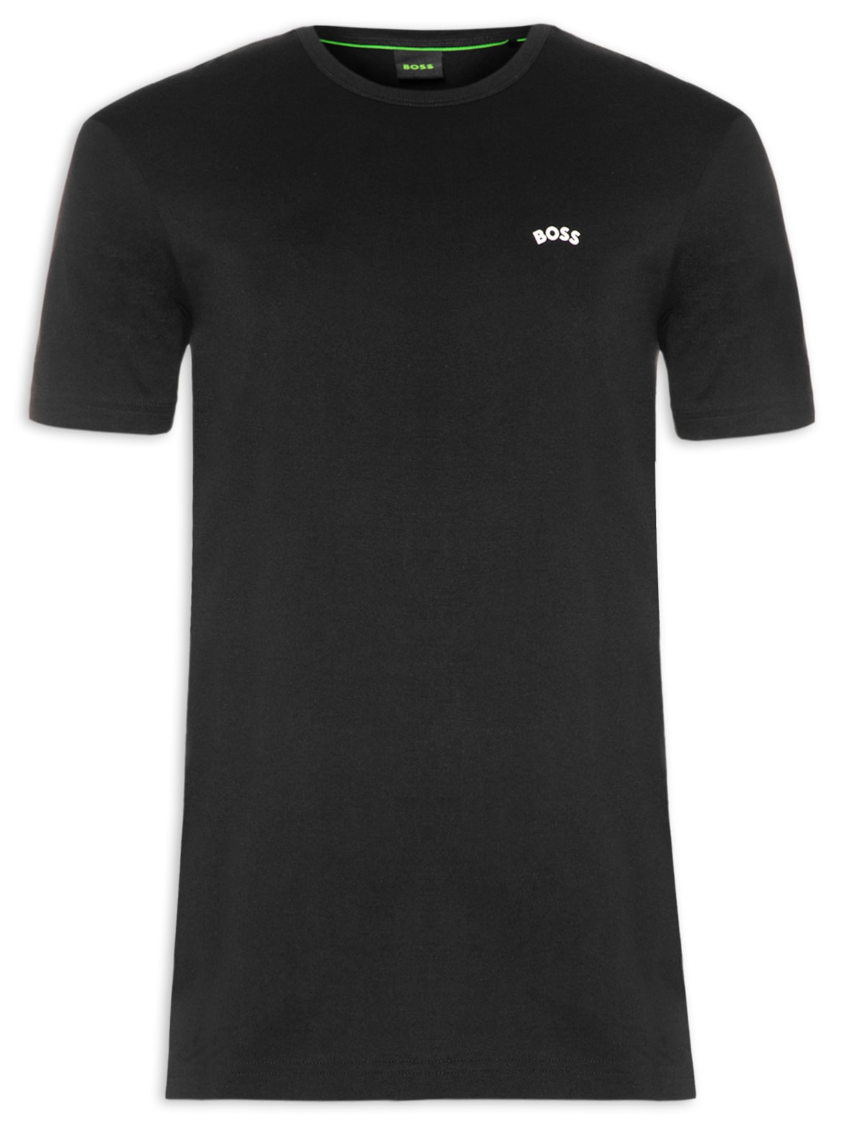 Camiseta Masculina Tee Curved Preto Boss