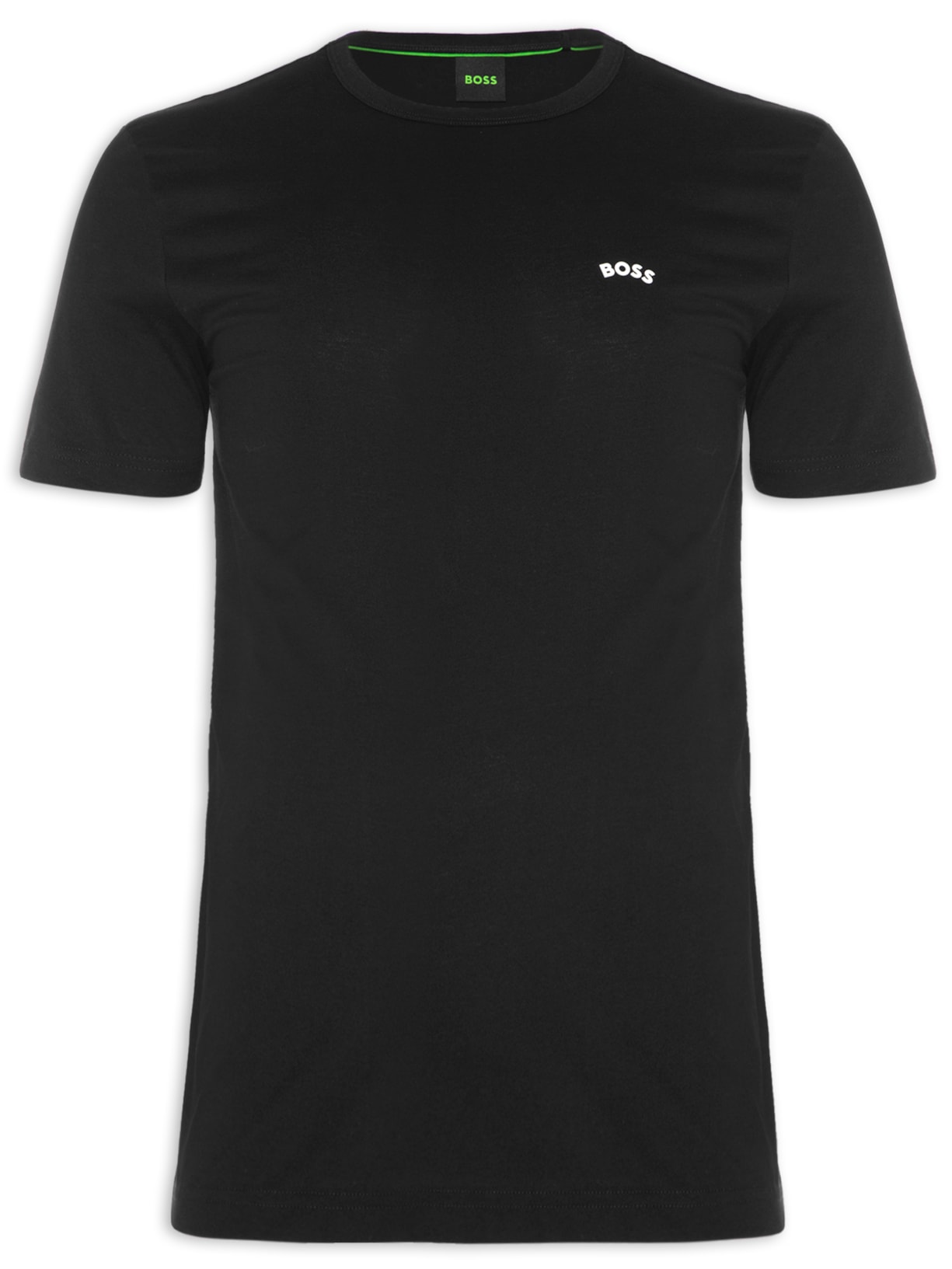 Camiseta Masculina Tee Curved Preto Boss