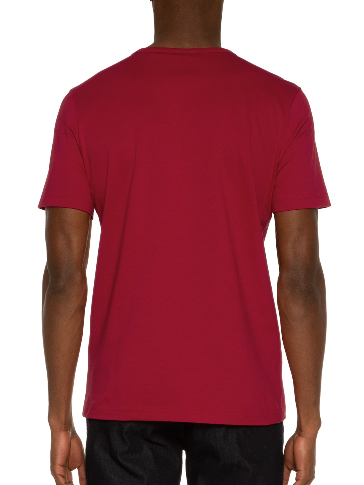 Camiseta Masculina Tee Curved Vermelho Boss