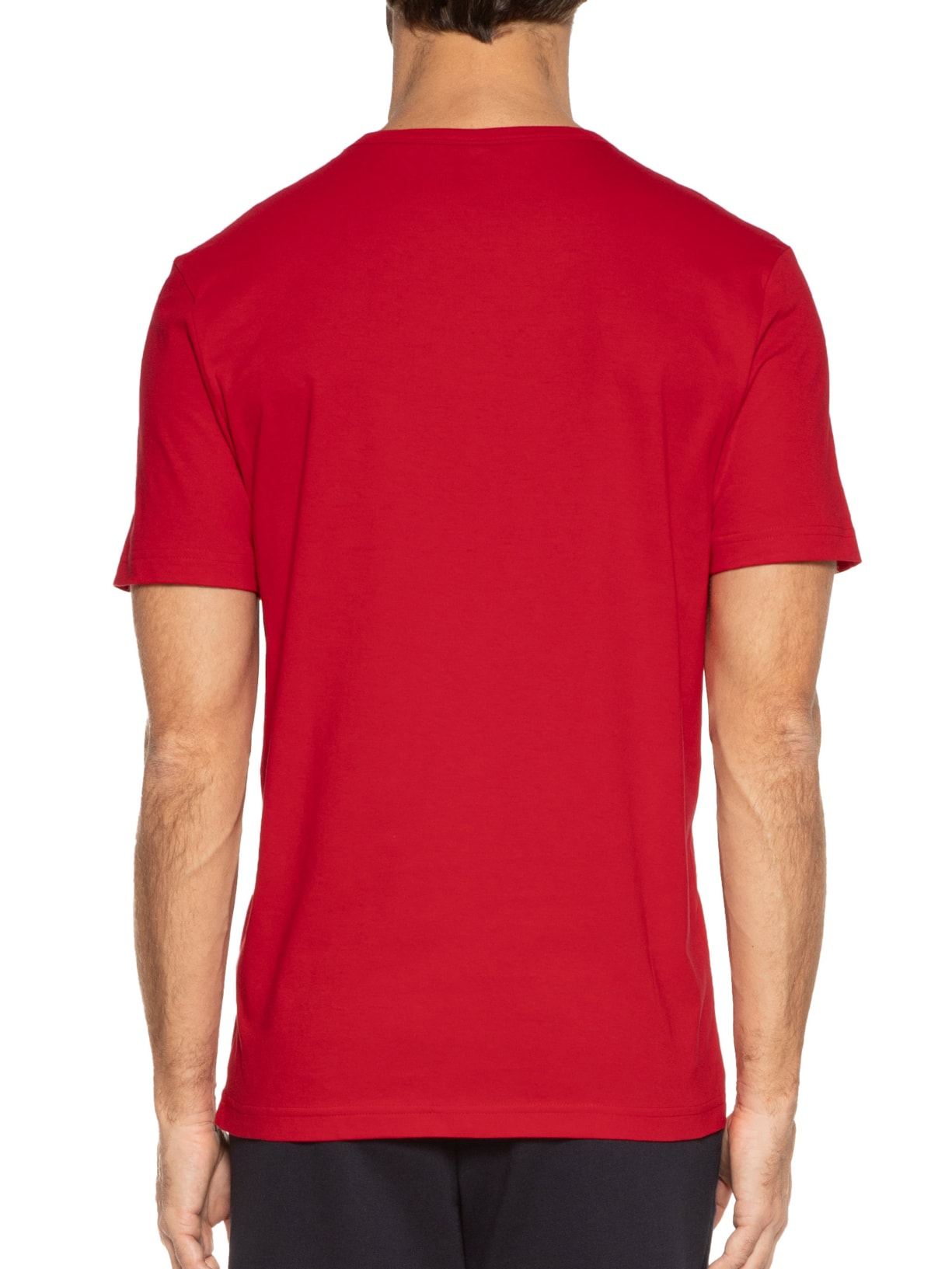 Camiseta Masculina Tee Curved Vermelho Boss