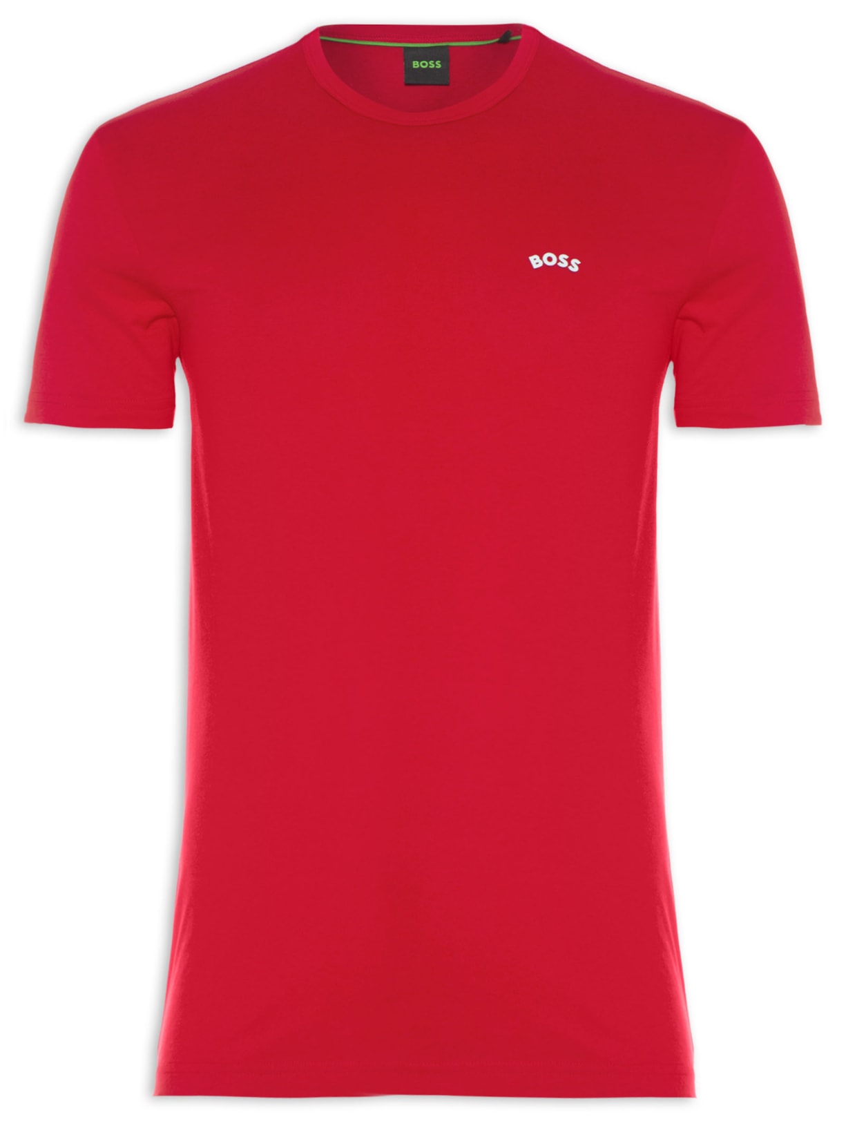 Camiseta Masculina Tee Curved Vermelho Boss