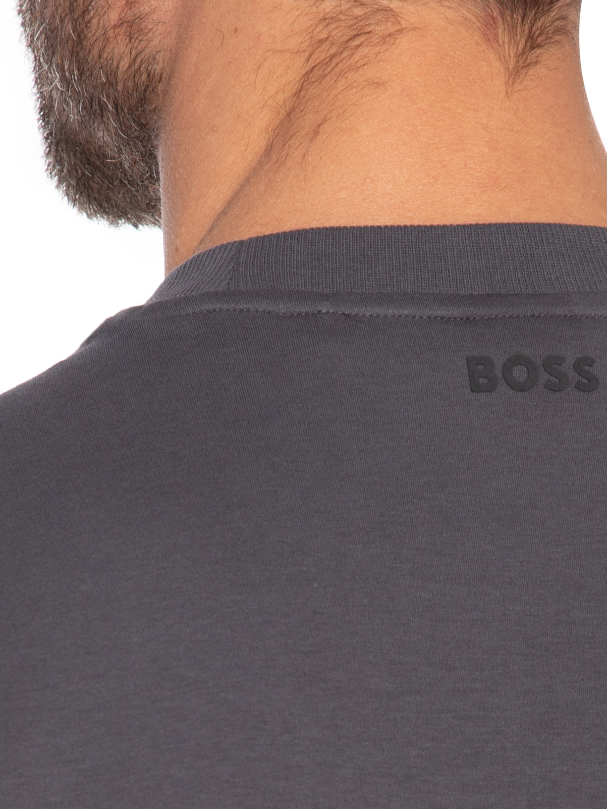 Camiseta Masculina Tee Iconic TL-01 Cinza Boss