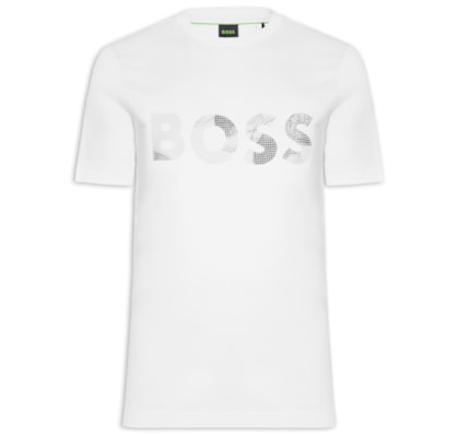 Camiseta Masculina Tee Logo Glamping - Branco