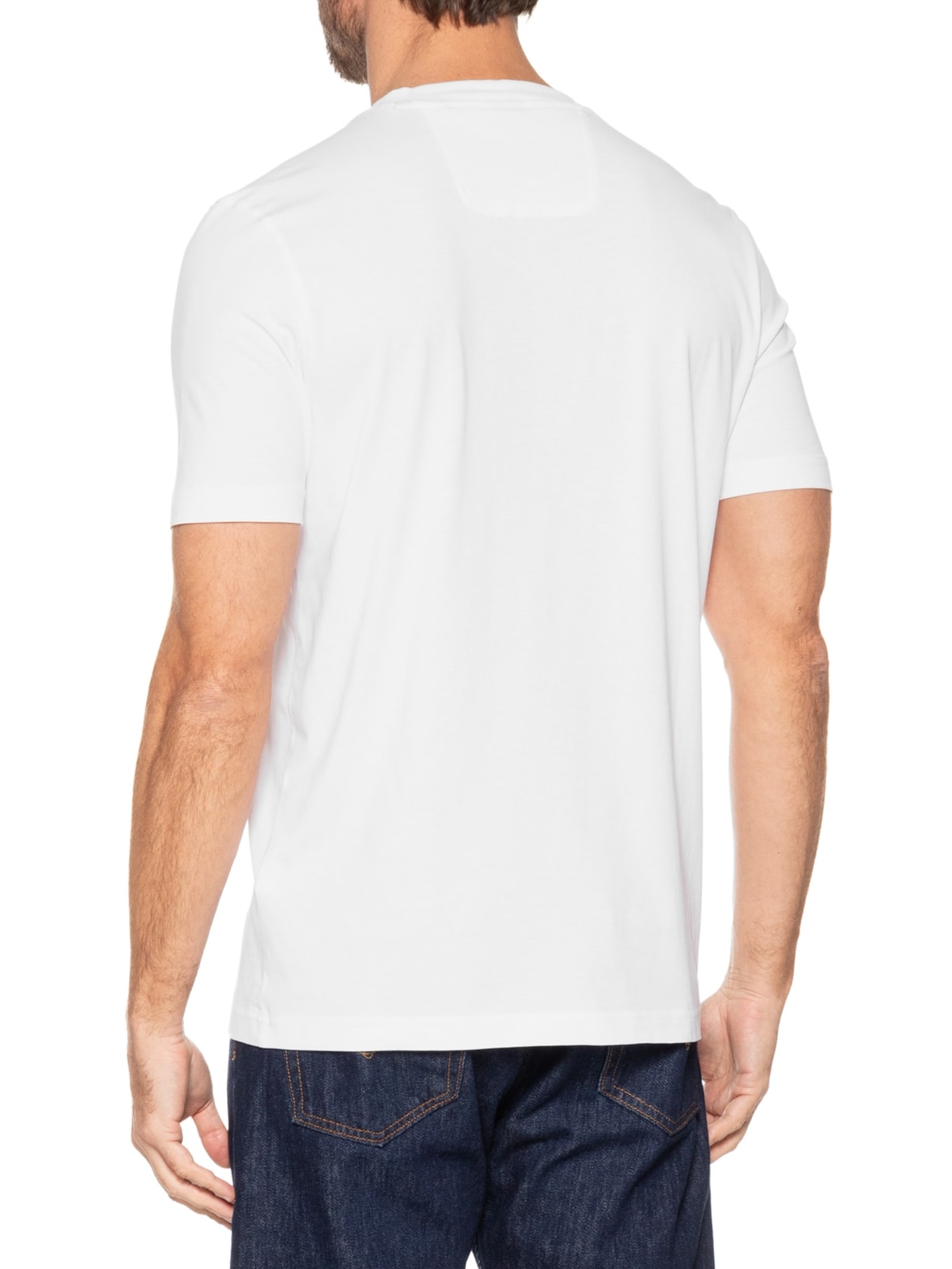 Camiseta Masculina Tee Logo Glamping Branco Boss