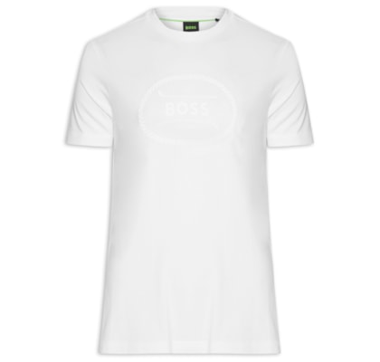 Camiseta Masculina Tee Logo Heritage - Branco