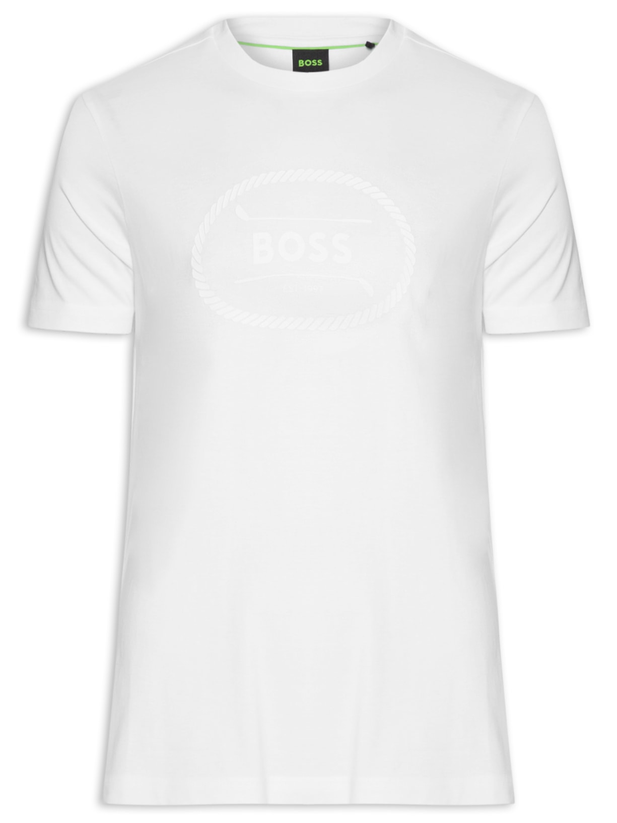 Camiseta Masculina Tee Logo Heritage - Branco