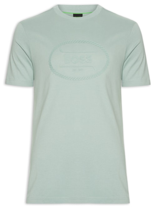 Camiseta Masculina Tee Logo Heritage - Verde