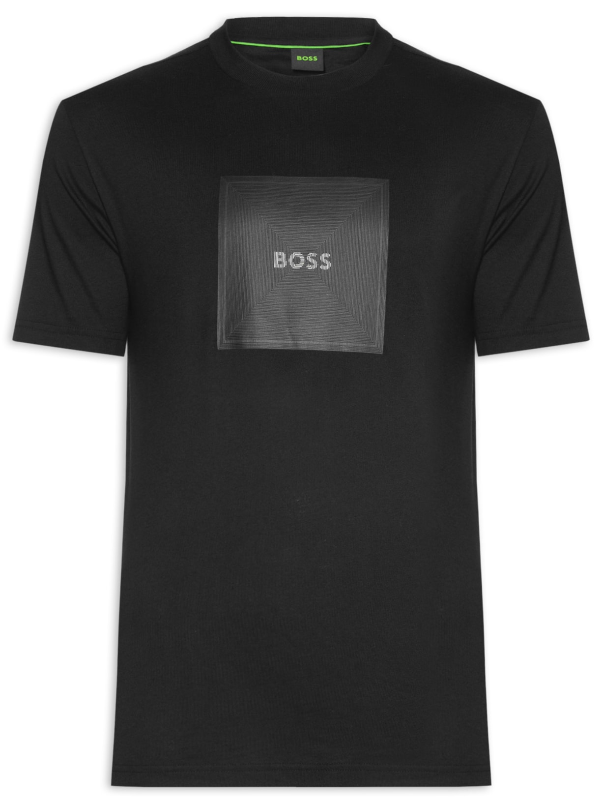Camiseta Masculina Tee Logo Rib - Preto