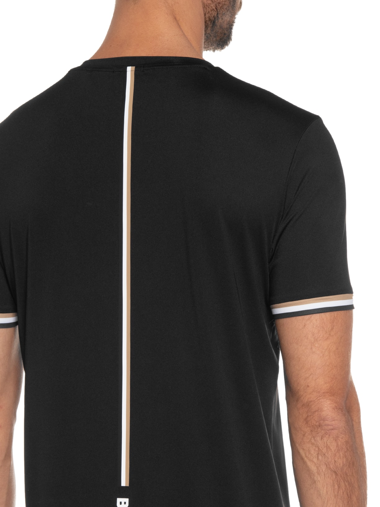 Camiseta Masculina Tee Mb Preto Boss