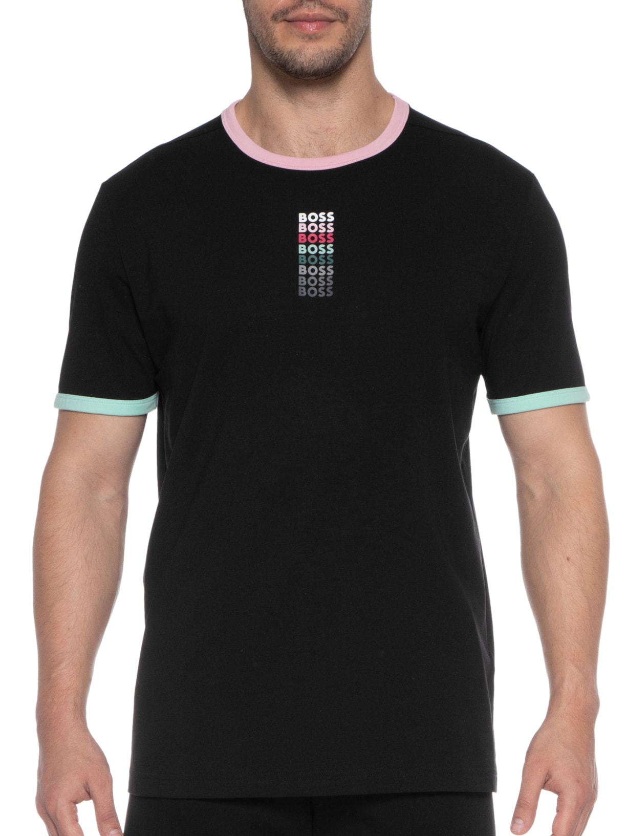 Camiseta Masculina Tee Preto Boss