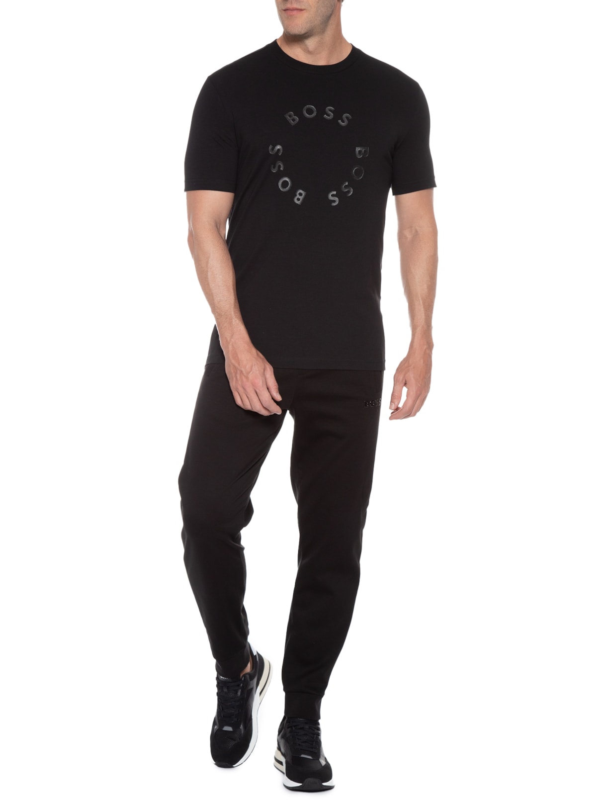 Camiseta Masculina Tee Preto Boss