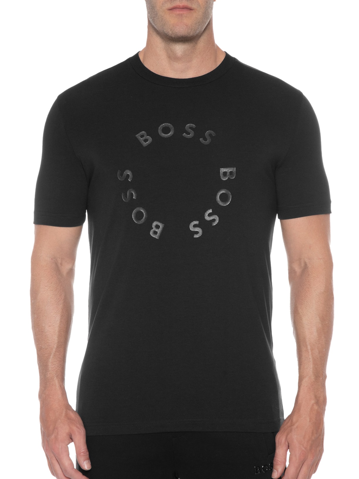 Camiseta Masculina Tee Preto Boss