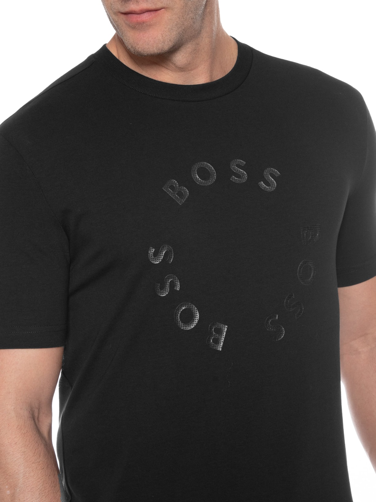 Camiseta Masculina Tee Preto Boss