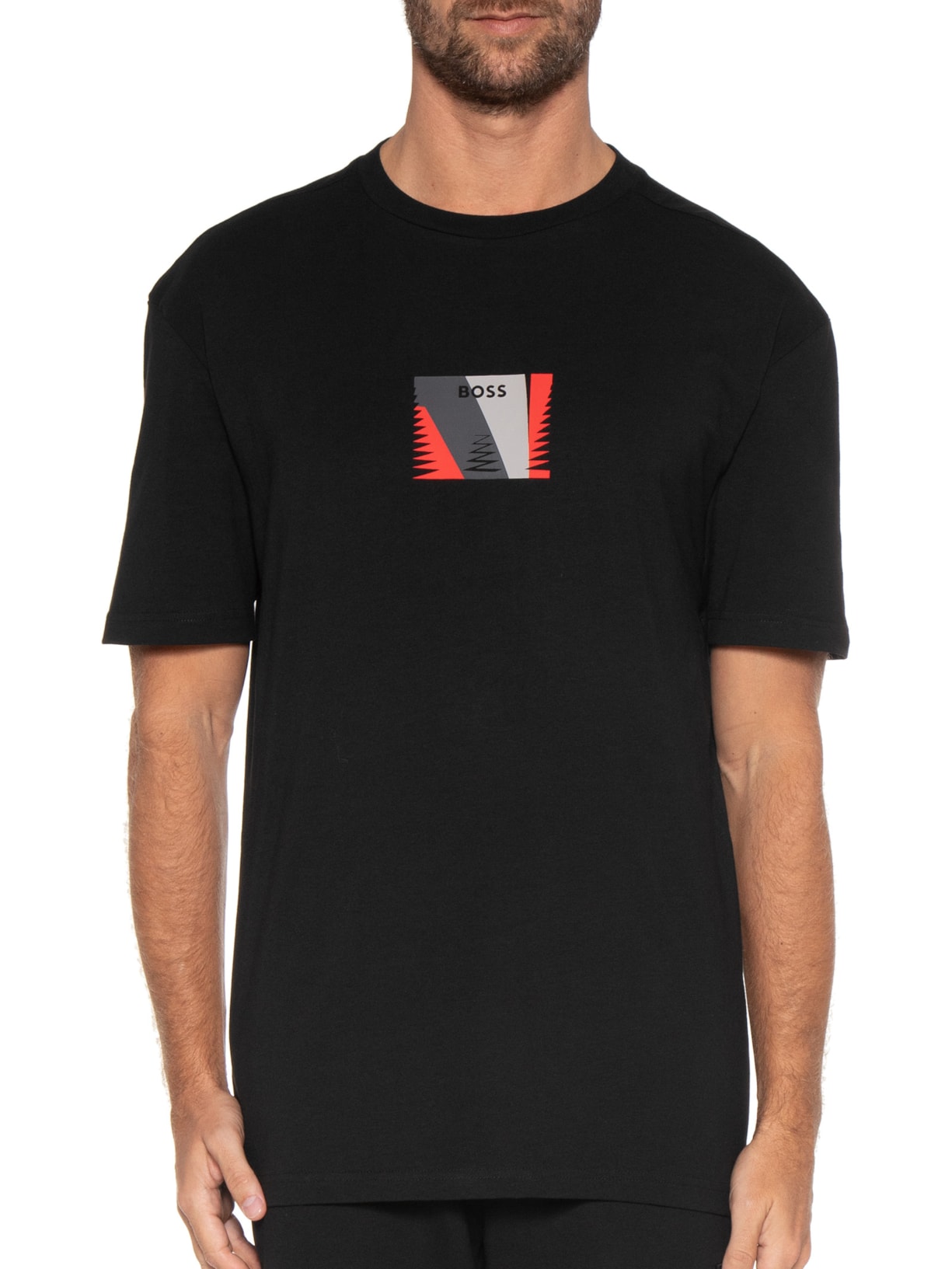 Camiseta Masculina Tee Preto Boss