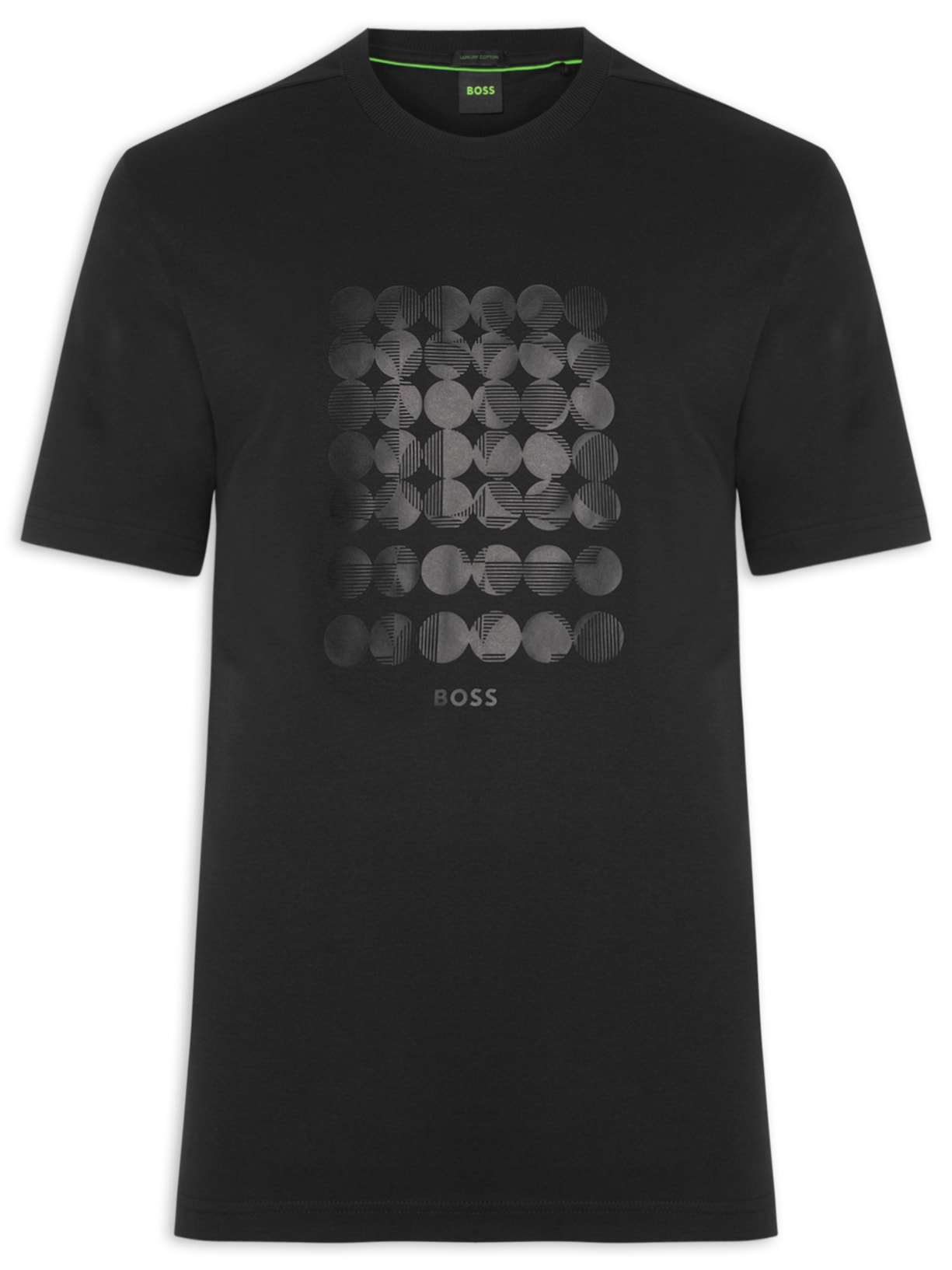 Camiseta Masculina Tee Print Striped - Preto