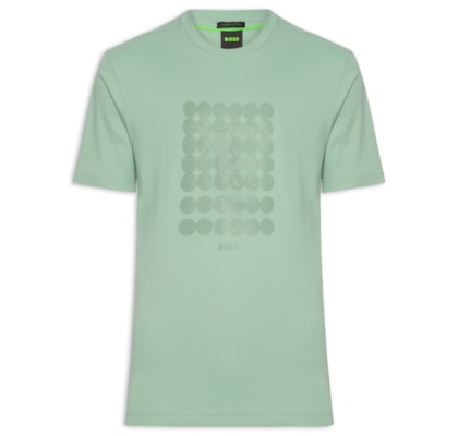 Camiseta Masculina Tee Print Striped - Verde