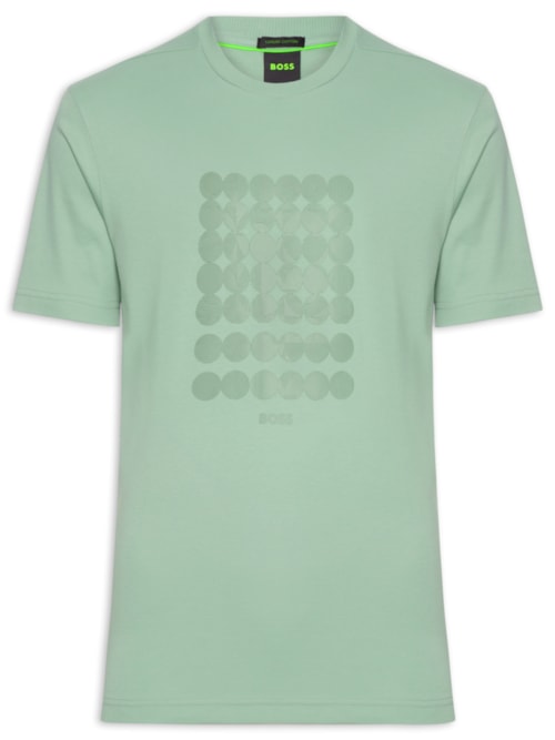 Camiseta Masculina Tee Print Striped - Verde