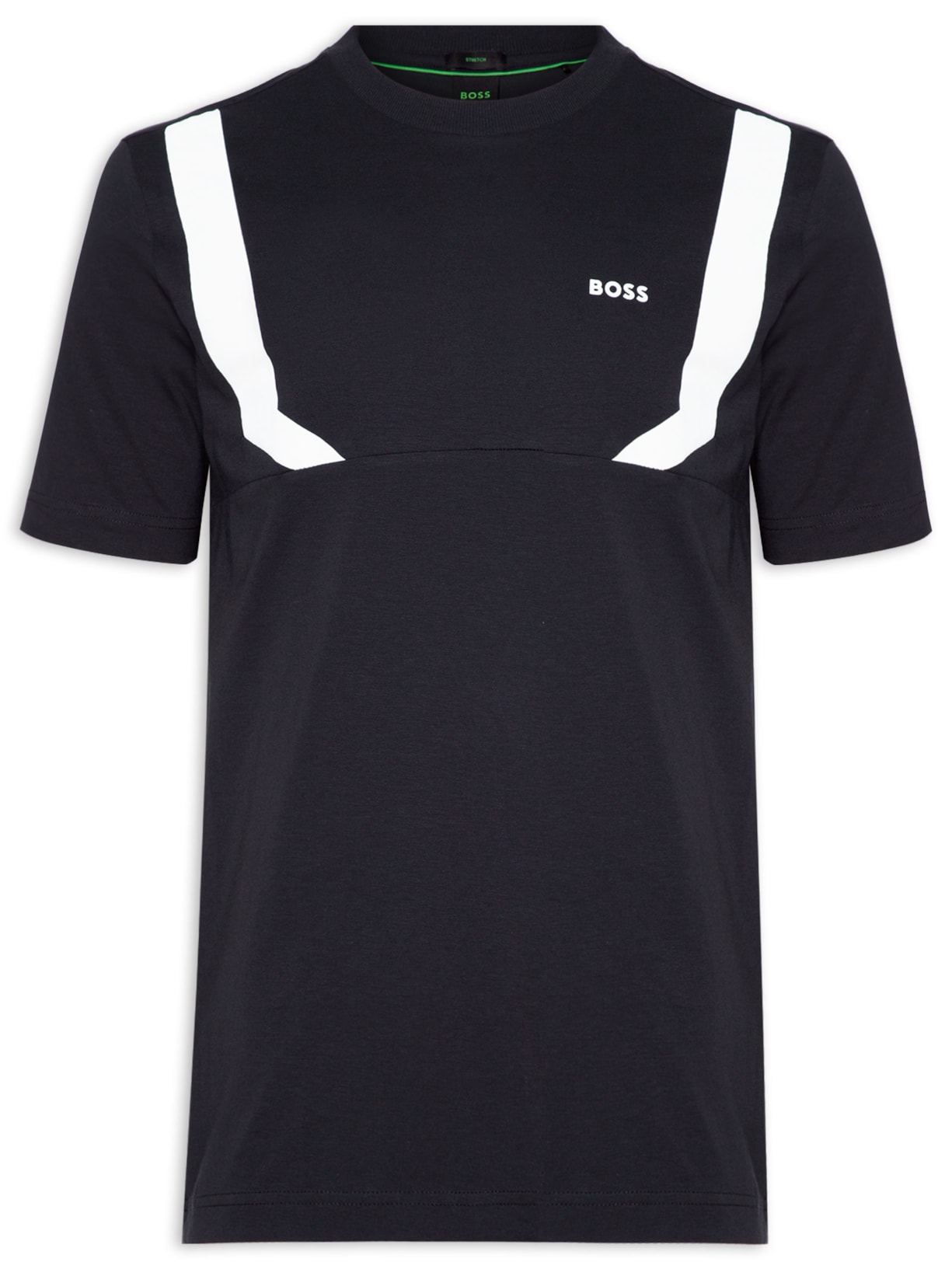 Camiseta Masculina Tee Recorte - Azul Marinho