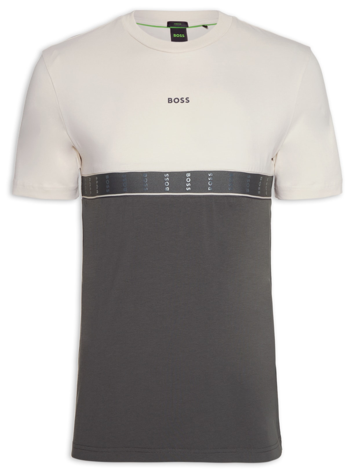 Camiseta Masculina Tee Tape - Bege