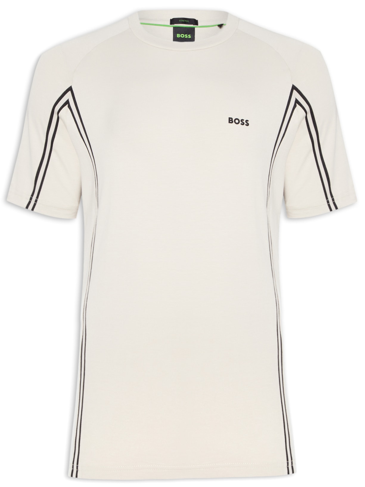 Camiseta Masculina Tee Tape - Bege