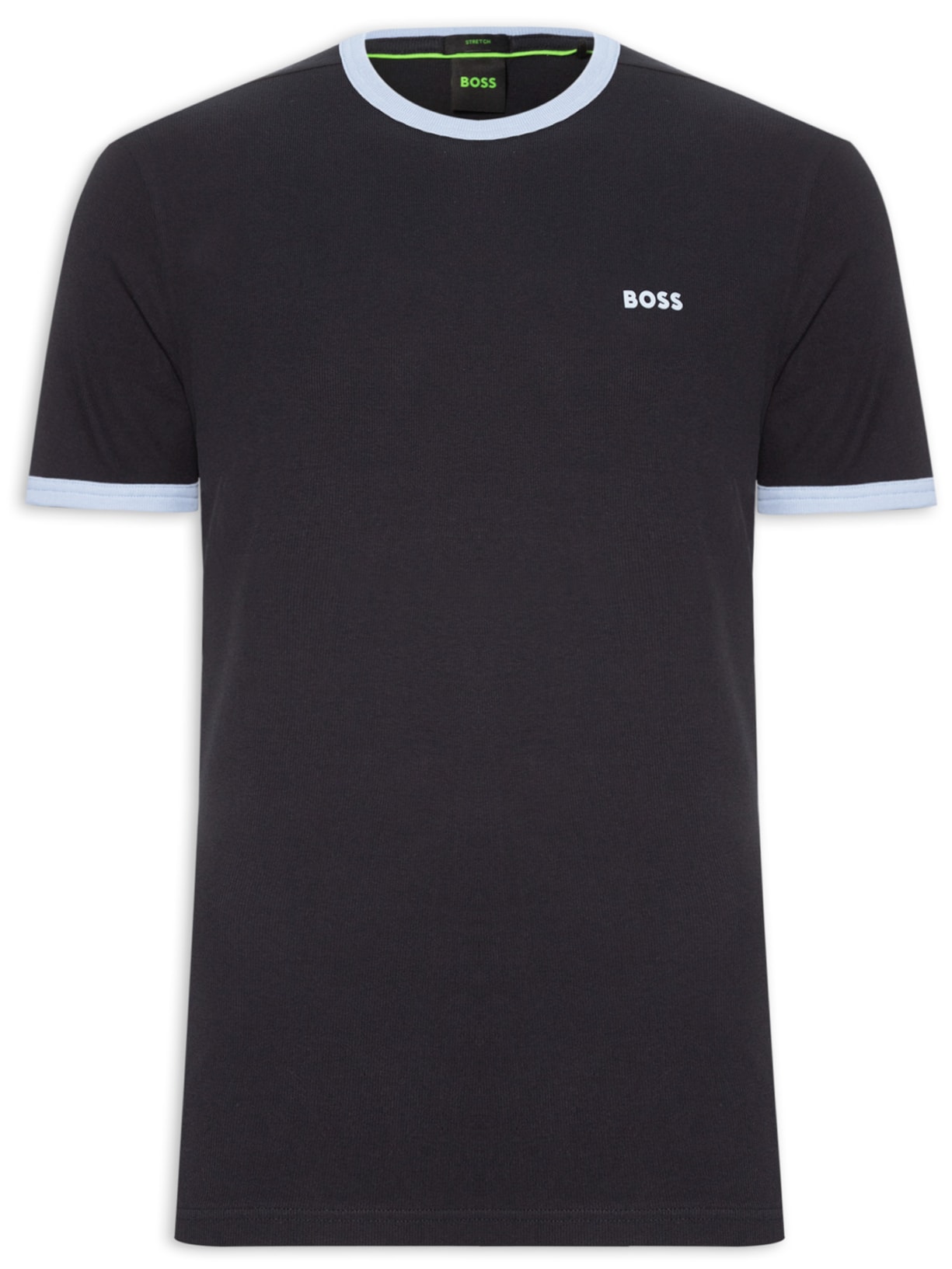 Camiseta Masculina Tee Tape Rib - Azul