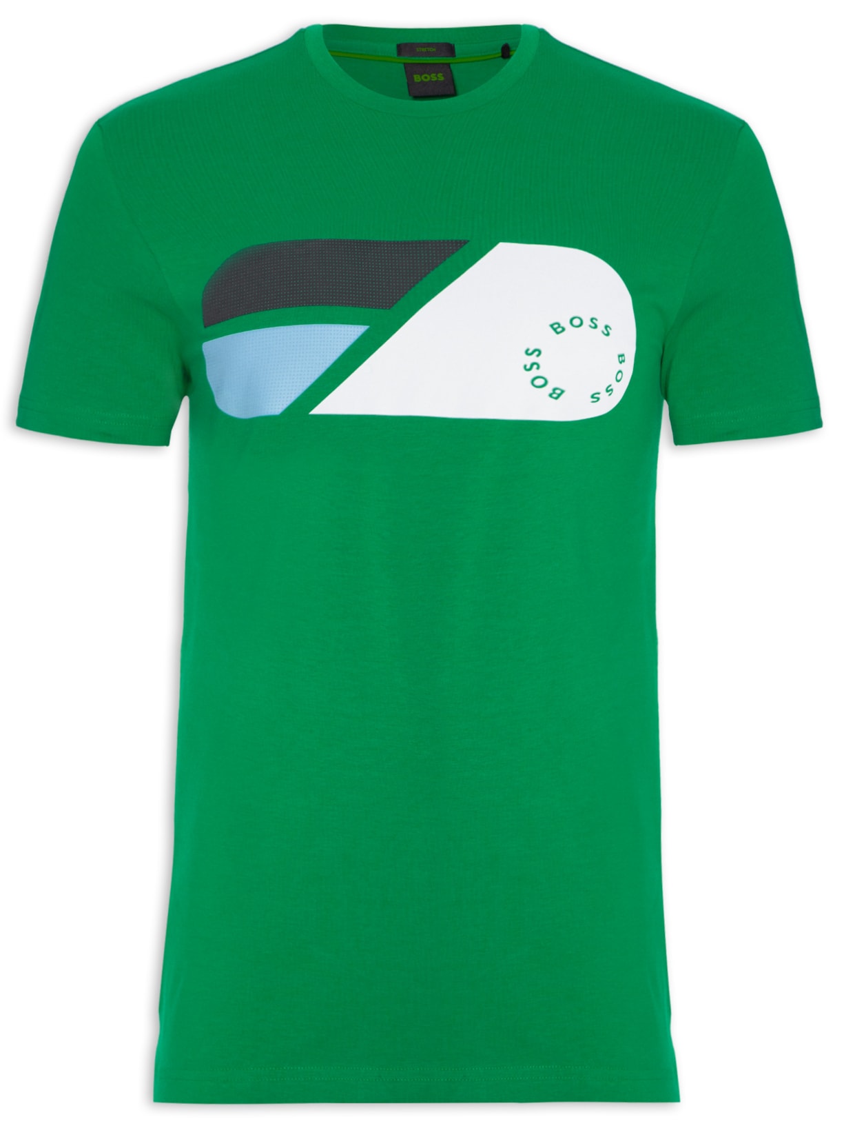 Camiseta Masculina Tee Verde Boss