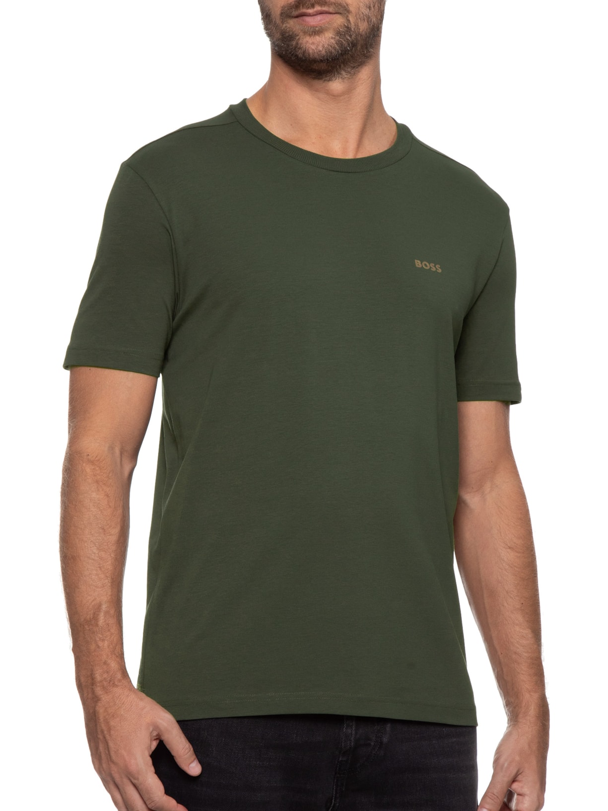 Camiseta Masculina Tee Verde Boss