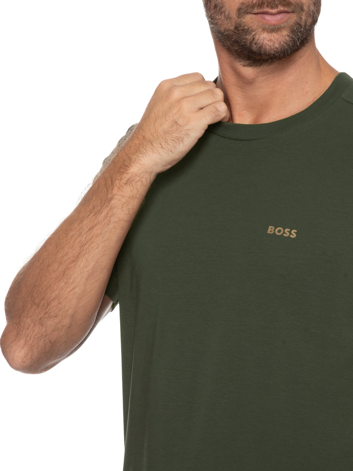 Camiseta Masculina Tee Verde Boss