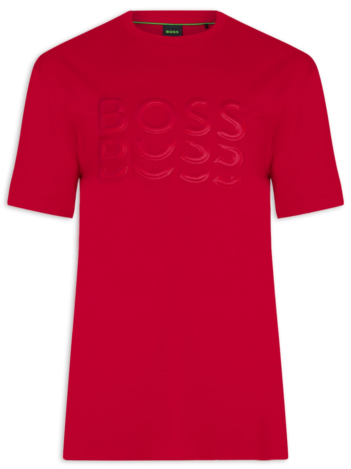 Camiseta Masculina Tee Vermelho Boss