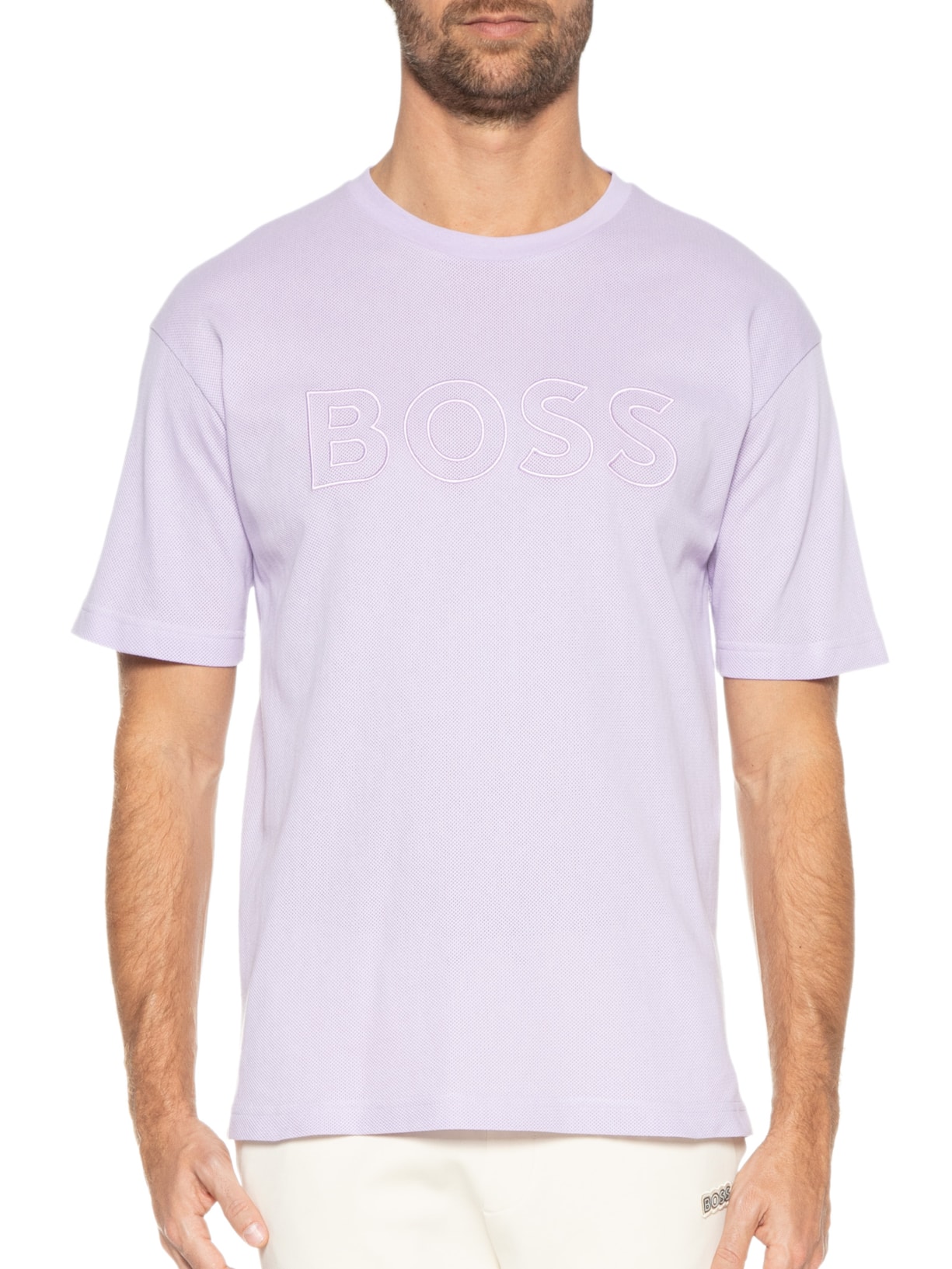 Camiseta Masculina Teecomfort Lilás Boss
