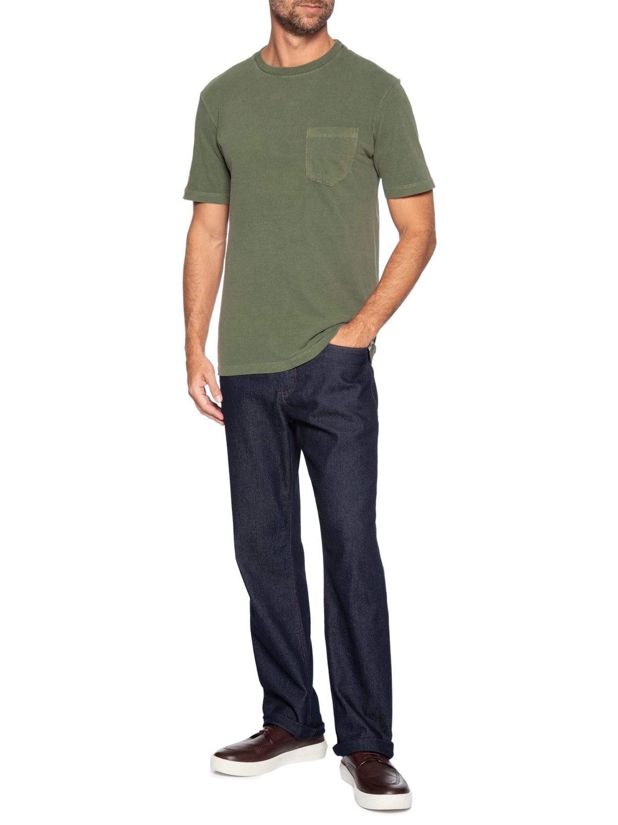 Camiseta Masculina Tennis Club Verde Zapalla