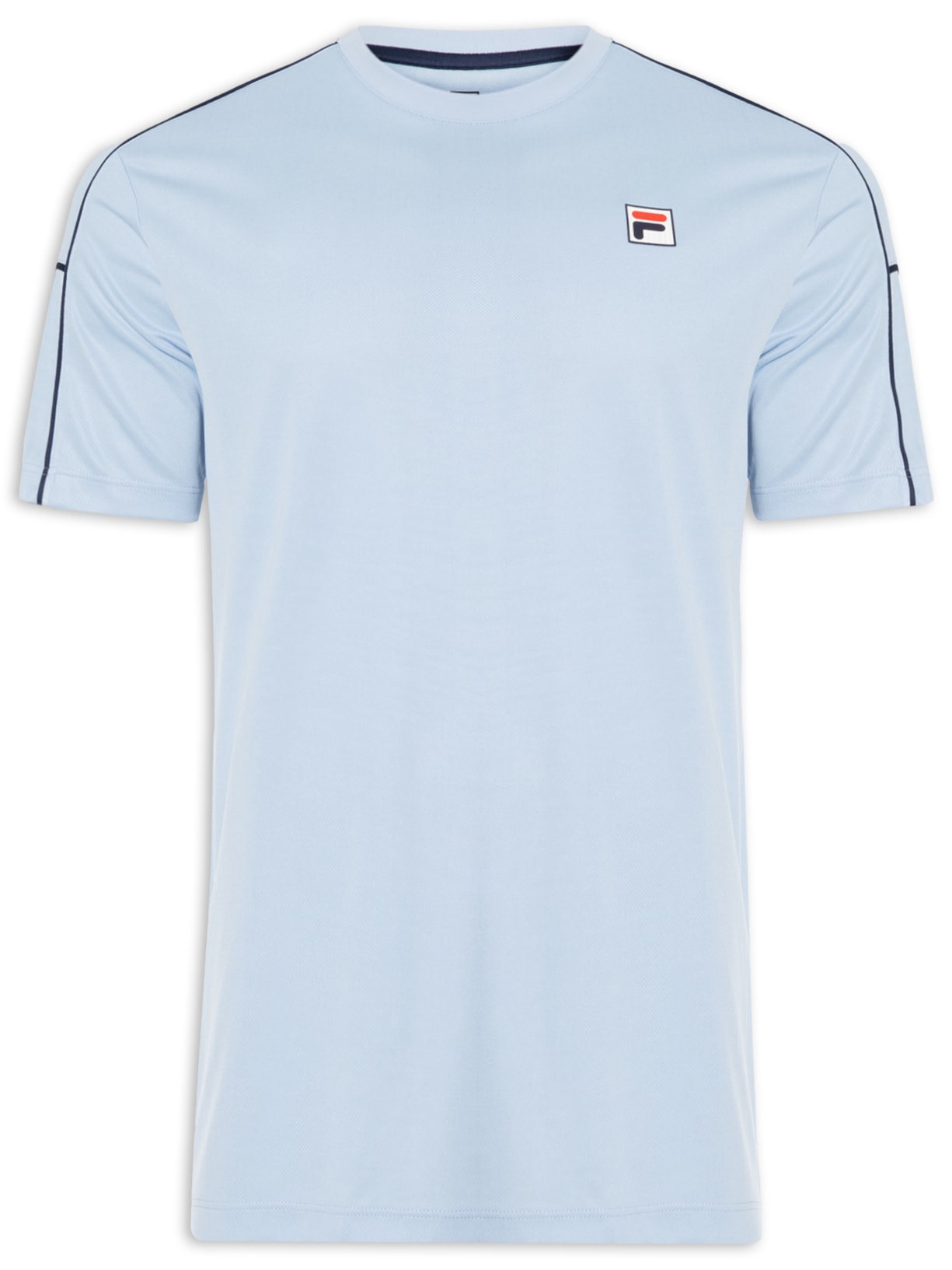 Camiseta Masculina Tennis Line Azul Fila