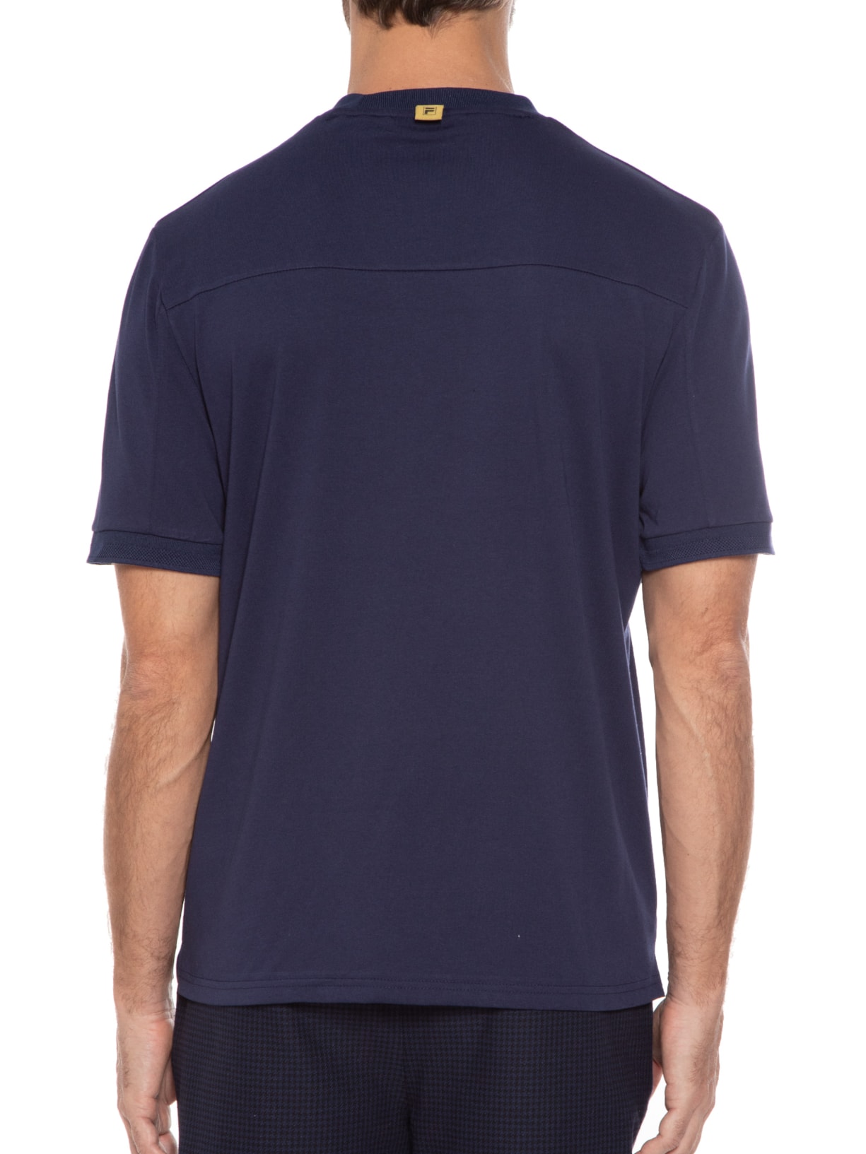 Camiseta Masculina Teo Azul Fila